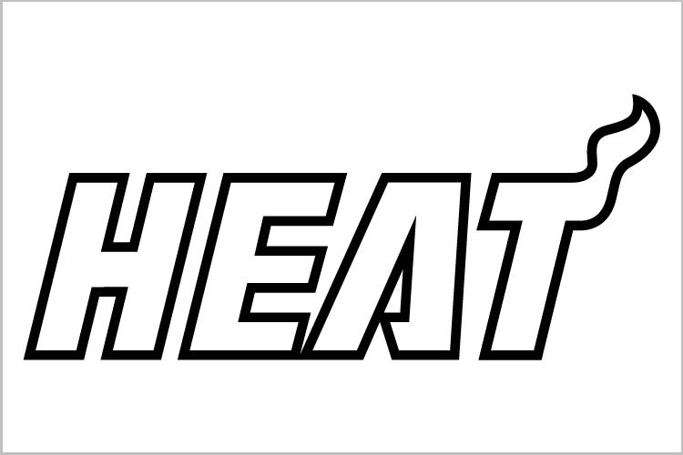 Miami Heat 2012-2013 Pres Wordmark Logo 2 iron on paper